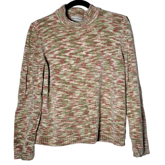 Alfred Dunner Womens Cowl Neck Pullover Sweater Size Petite Large PL Soft Fall - Picture 1 of 6